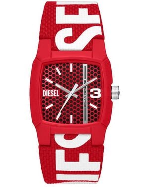 DIESEL Orologio da uomo Cliffhanger - Rosso