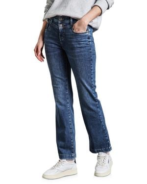 Street One Bootcut Jeans - Blau
