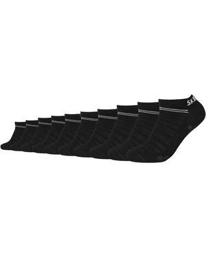 Skechers Sneakersocken "Sneakersocken 10er Pack" - Schwarz