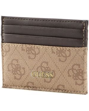 Guess VEZZOLA Billfold W/C - Marrone