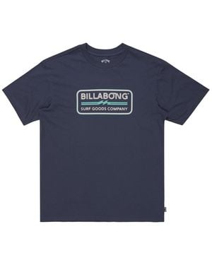 Billabong Short Sleeves T-shirt For - Short Sleeves T-shirt - - Xxl - Blue