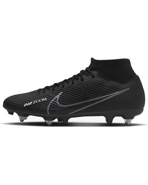 Nike Zoom Mercurial Superfly 9 Academy SG-PRO Anti-Clog Traction - Nero