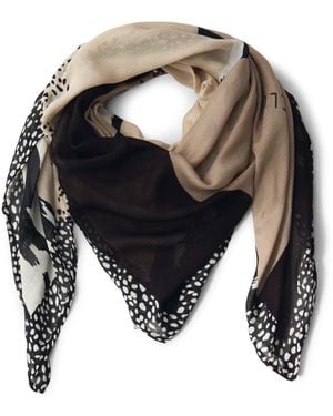 Street One 5706553 Gemustertes Tuch - Schwarz