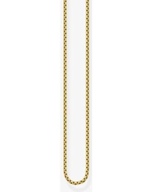 Thomas Sabo Kette im Venezianer-Design vergoldet - Mettallic