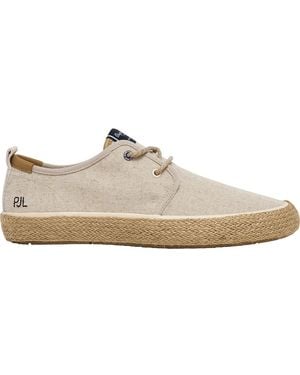 Pepe Jeans Port Linen Shoes - White