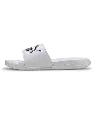 PUMA Popcat 20 Slide Sandal - White