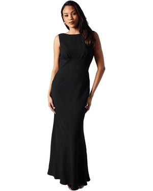 Coast Honoured Sleeveless Cowl Back Maxi Bridesmaid Dress - Black