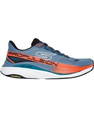 Skechers Engineered Mesh Lace Up W Propulsio Runners Nen - Blauw