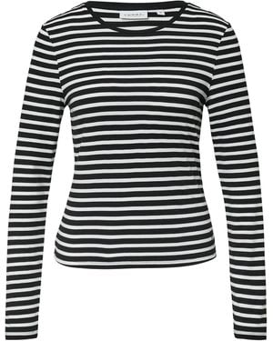 Comma, T-Shirts - Blau