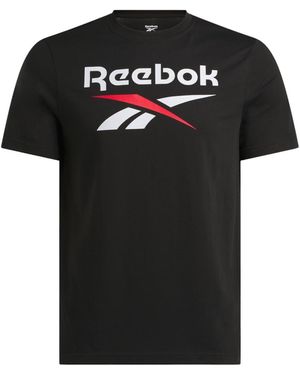Reebok Identity Big Logo Tee - Schwarz