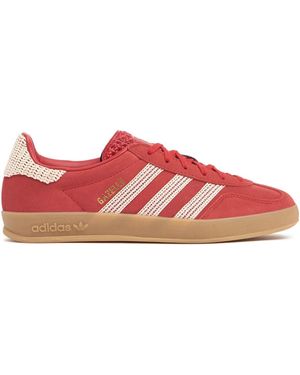 adidas gazelle women red