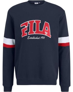 Fila Lendelede Crew Sweat - Blu