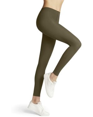 Esprit FALKE Leggings Pure Matt 50 DEN W LE halb-blickdicht einfarbig 1 Stück - Grün