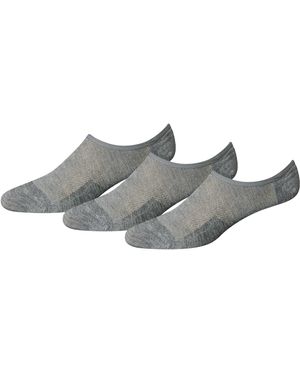 Amazon Essentials Chaussettes invisibles pour mocassins - Gris