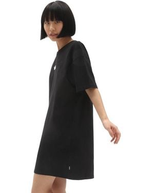 Vans Center Vee tee Dress Vestido - Negro