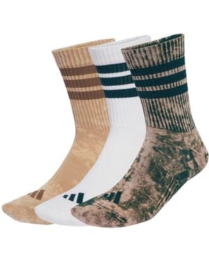adidas Stonewash Crew Socks 3 Pairs - Grey
