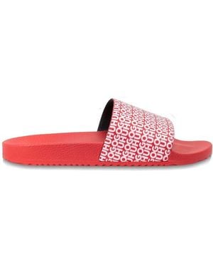 HUGO Timein Slid Mn 10272333 Shoes 7 Red