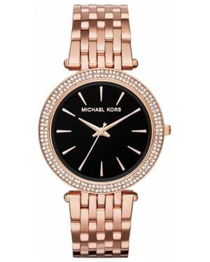 Michael Kors MK3402 Ladies Darci Rose Gold Watch - Pink