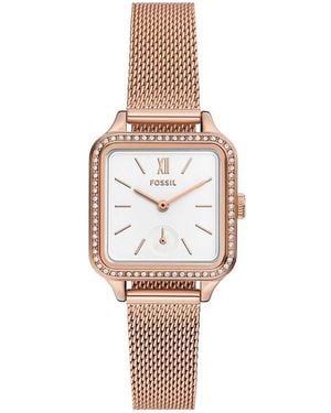 Fossil BQ3971 Armbanduhr - Weiß