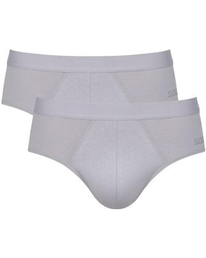 Sloggi Hombre Go ABC 2.0 Brief 2P - Blanco