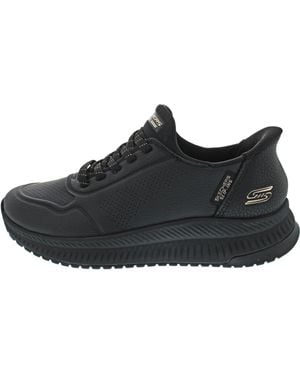 Skechers Slip-Ins:Bobs Squad 4-Key Slipper Schwarz