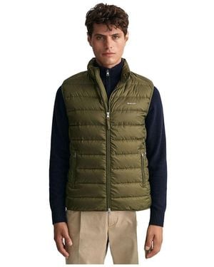 GANT Gilet Light Down Piumino - Verde