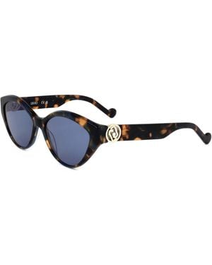 Occhiali Da Sole LIU JO Modello 46604 - Ebony, Taglia 50/22/140, Con Astuccio Protettivo - Foto 4