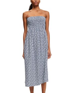 esprit kleid in midilänge