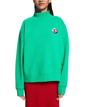 Esprit 103ee1j306 Sweatshirt - Green