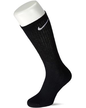 Nike Everyday Cush Crew 3pr - Black