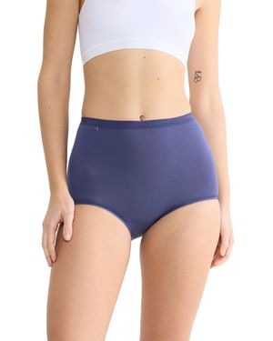 Sloggi Basic+ Maxi C4p Briefs - Blue