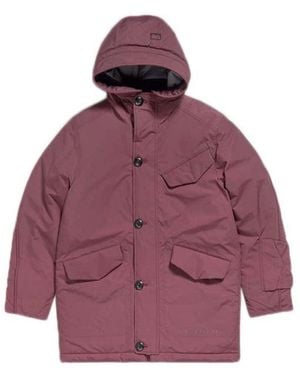 G-Star G-star Vodan Gewatteerde Parka Met Capuchon Voor - Paars