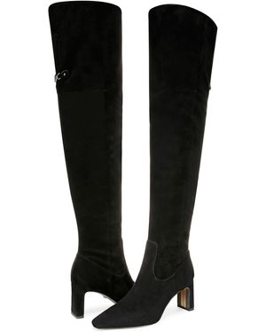 Sam Edelman Shea Over-the-knee Boot Black Suede 6.5 Medium