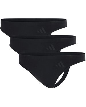 adidas Low Rise Thong - Schwarz