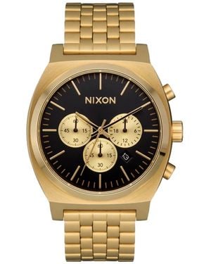 Nixon Analog Uhr mit Edelstahl Armband A972-5333-00 - Mettallic