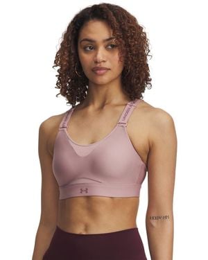 Under Armour Infinity High Impact Sports Bra, - Brown