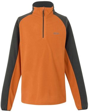 Regatta S Elson Ii Fleece Top Orange/ash Xl