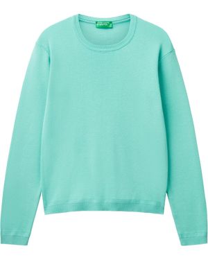 Benetton Maglia G/C M/L 1091D1M08 Maglione - Verde