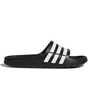 adidas Adilette Aqua Slide S Pool Shoes Black/white 11 Uk