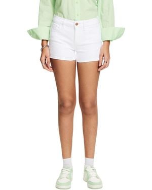 Esprit 044ee1c310 Denim Shorts - White