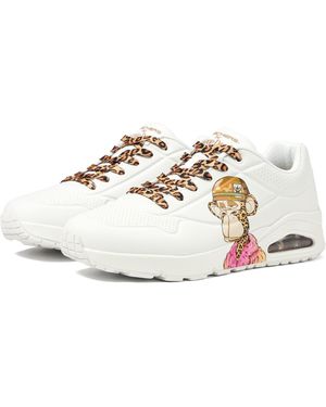 Skechers , Sneakers Uomo, Bianco, 43 EU