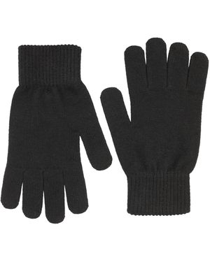 Mountain Warehouse Womens Everyday Knitted Gloves - One Size, Warm & Cosy, Mitts - Best For Best For Autumn Winter, Walking, - Black