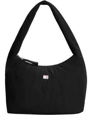 Tommy Hilfiger Tjw Urban Nylon Hobo Aw0aw17887 Crossover - Schwarz