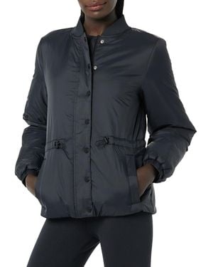 Amazon Essentials Waist Padded Bomber Jacket - Blue