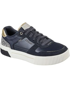 Skechers Jade Lustrous Luxury Trainer - Blue