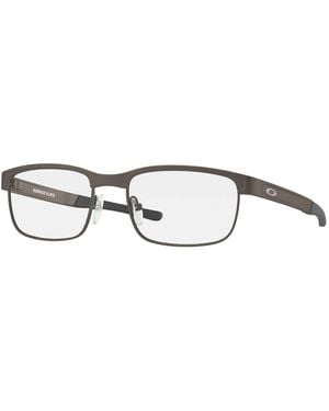 Oakley Ox5132 Eyeglasses Bundle: Ox 5132 513202 Pewter And Universal Anti-slip Silicone Leash - Black
