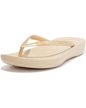 Fitflop Iqushion Ergonomic Flip-flops - Natural