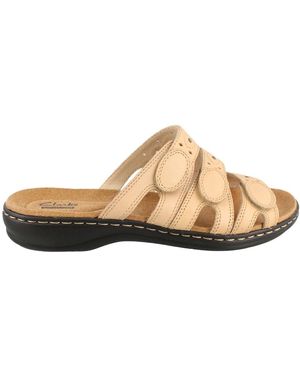 Clarks Leisa Cacti Slide Sandal - Black