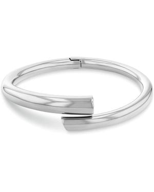 Calvin Klein Brazalete Rígido para Mujer Colección CK SPIRAL de Acero Inoxidable - 35000762 - Metálico