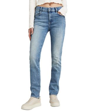 G-Star Ace 2.0 Slim Straight Wmn - Blauw